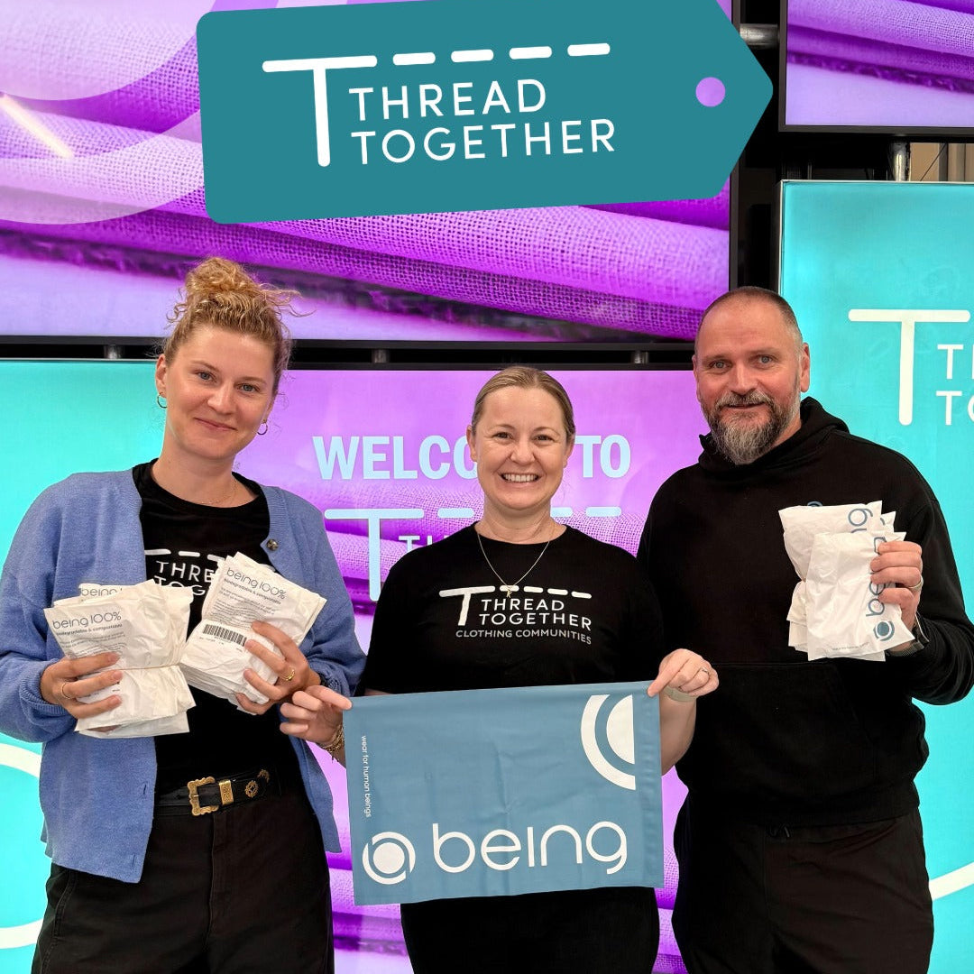 Being Wear Partners with Thread Together to Deliver Comfort and Dignity